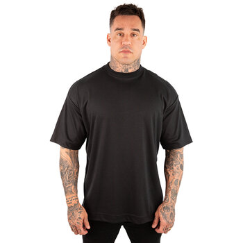 CAMISETA OVERSIZED MALHÃO LISA PRETA