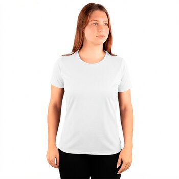 CAMISETA FEMININA LISA BRANCA