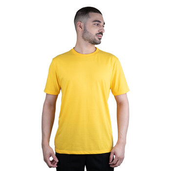 CAMISETA BASICA LISA AMARELO CANÁRIO