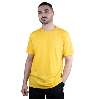 CAMISETA BASICA LISA AMARELO CANÁRIO