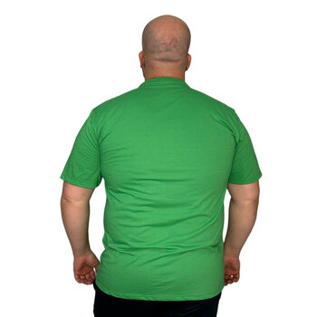 CAMISETA BASICA LISA PLUS SIZE VERDE BANDEIRA