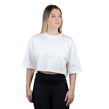 CROPPED OVERSIZED MALHÃO OFF WHITE