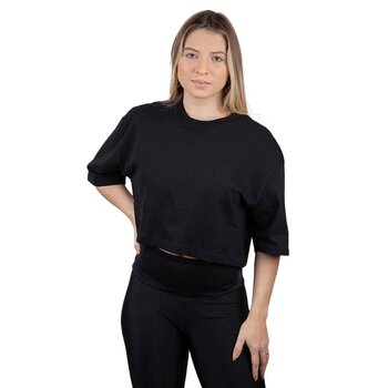 CROPPED OVERSIZED MALHÃO PRETO