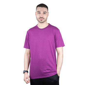 CAMISETA BASICA LISA VIOLETA