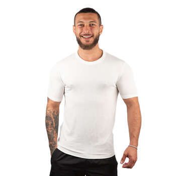 CAMISETA BASICA MODAL OFF WHITE