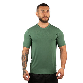 CAMISETA BASICA MODAL VERDE MUSGO