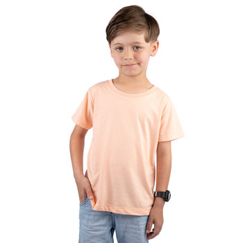 CAMISETA BASICA LISA INFANTIL SALMAO